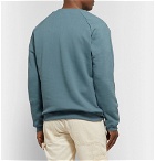 Howlin' - Fleece-Back Cotton-Jersey Sweatshirt - Blue