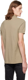 TOM FORD Taupe Tennis Polo