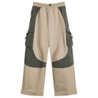 KA_YO_Prototype Men's Parachute Cargo Trousers in Nougat