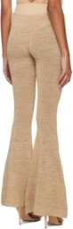 Magda Butrym Beige Flared Trousers