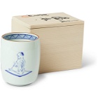Japan Best - Painted Porcelain Teacup - White