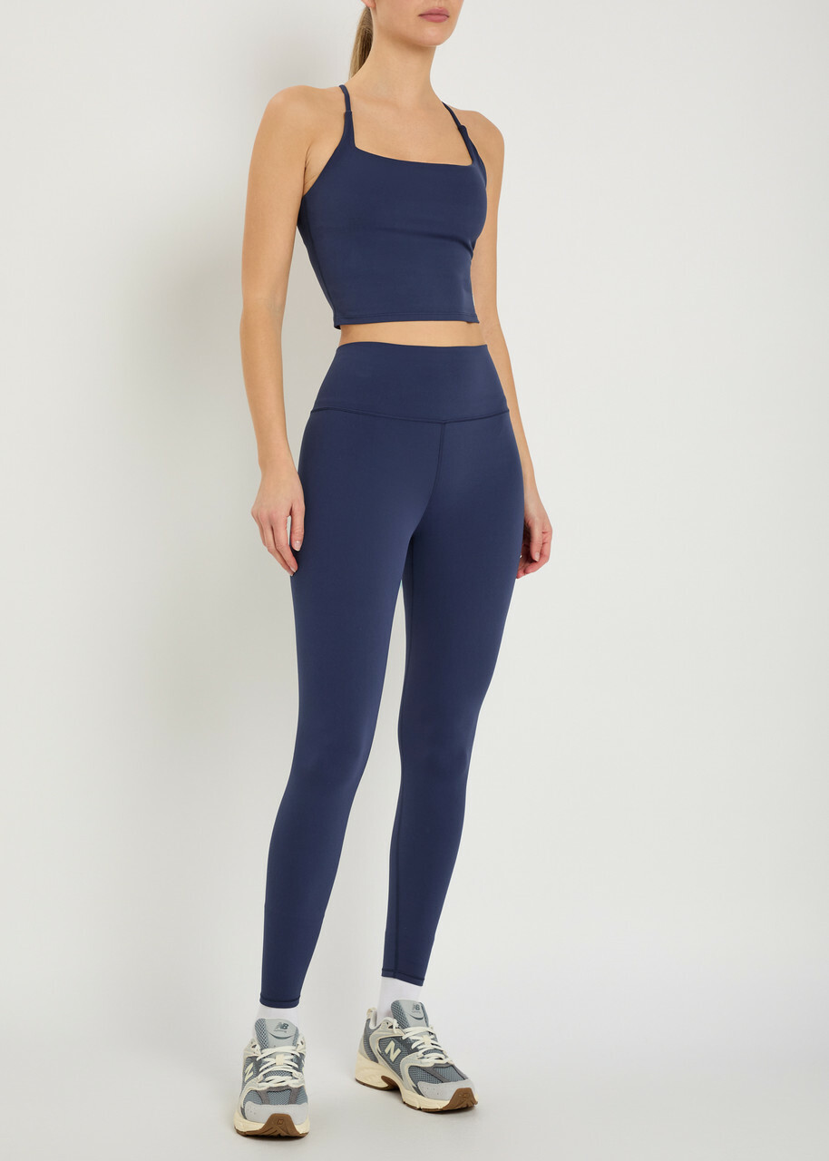 Vuori Allthefeels Stretch-jersey Workout Tank top Navy