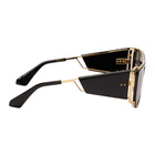 Dita Black and Gold Souliner-One Sunglasses