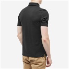 Fred Perry Authentic Men's Button Down Collar Polo Shirt in Black