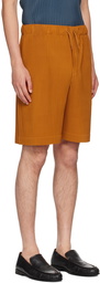 HOMME PLISSÉ ISSEY MIYAKE Orange Colorful Pleats Shorts