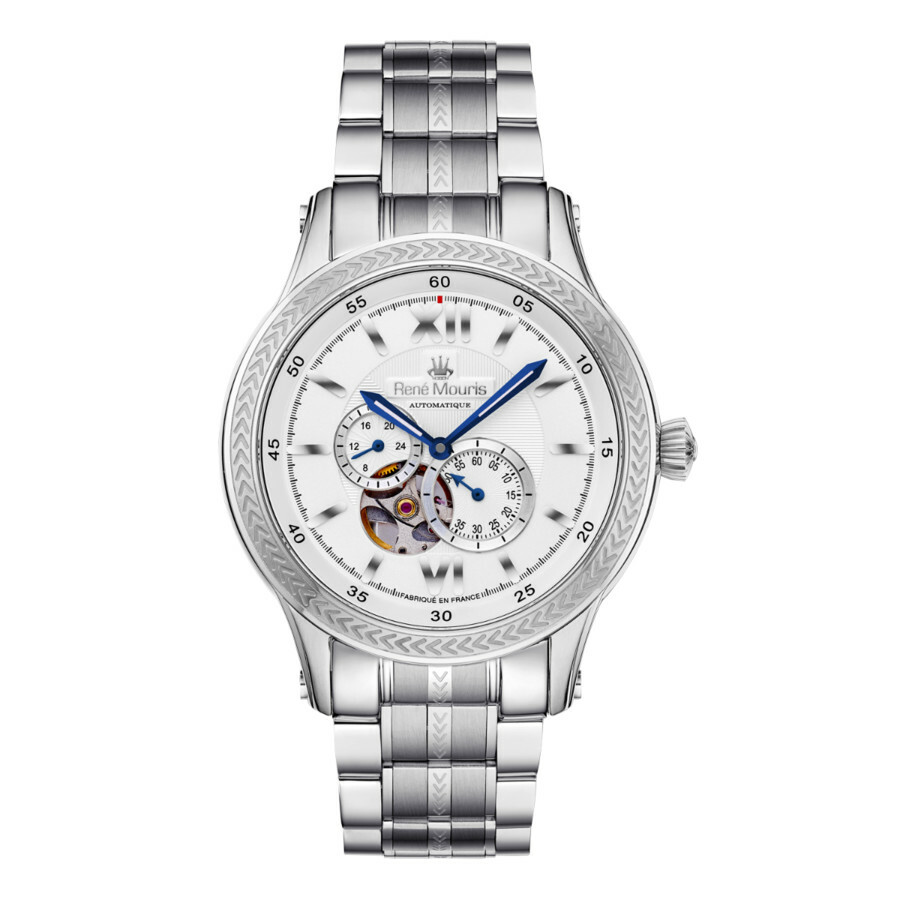 Rene Mouris Corona White Dial Mens Watch 70106RM1