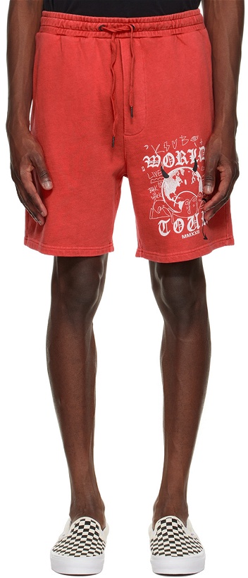 Photo: Ksubi Red Devil Shorts