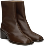 Maison Margiela Brown Tabi Boots