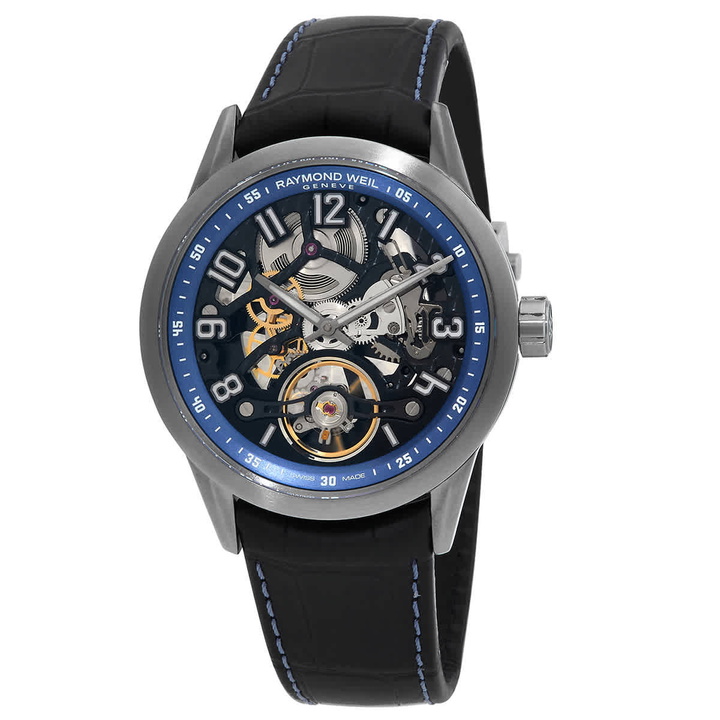 Photo: Raymond Weil Freelancer Automatic Blue Dial Mens Watch 2785-TIR-05500
