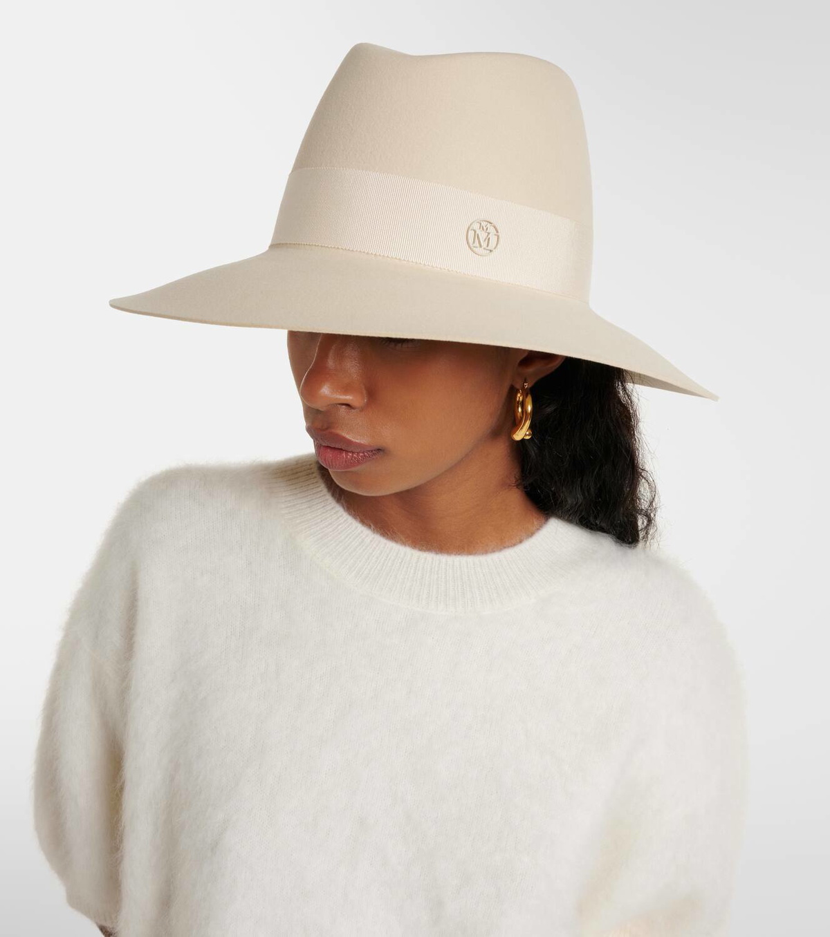 Maison Michel Kate felt fedora