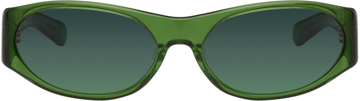 Photo: FLATLIST EYEWEAR Green Eddie Kyu Sunglasses