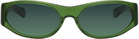 FLATLIST EYEWEAR Green Eddie Kyu Sunglasses