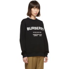 Burberry Black Logo Sweatshirt