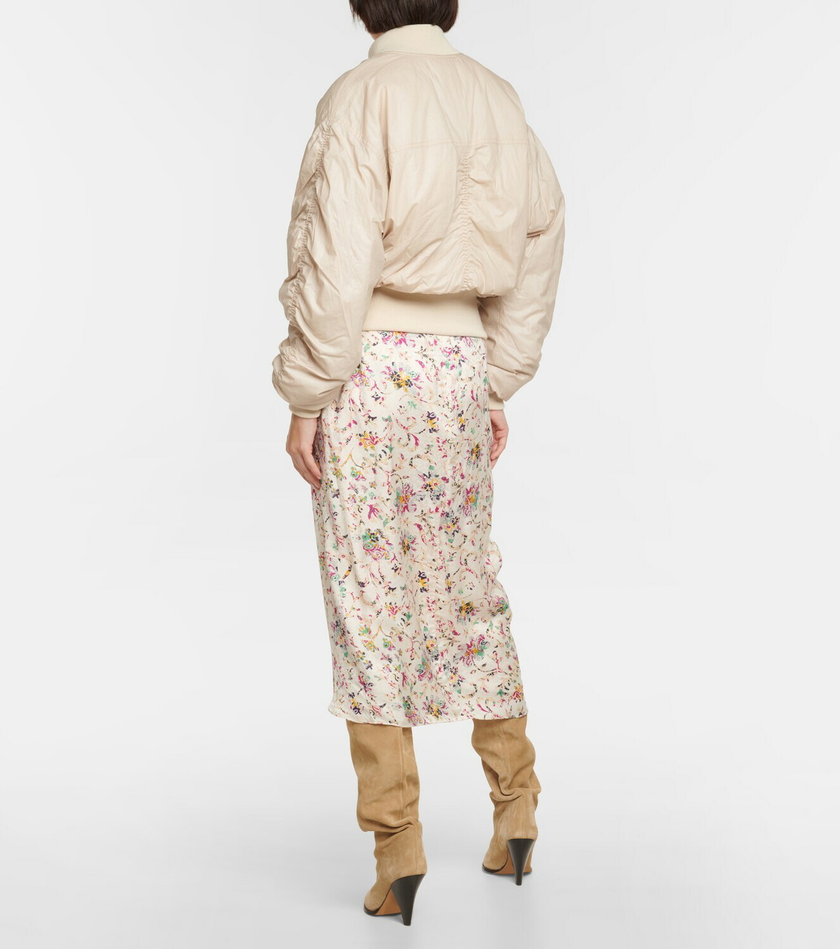 Isabel Marant - Kinsley cotton bomber jacket