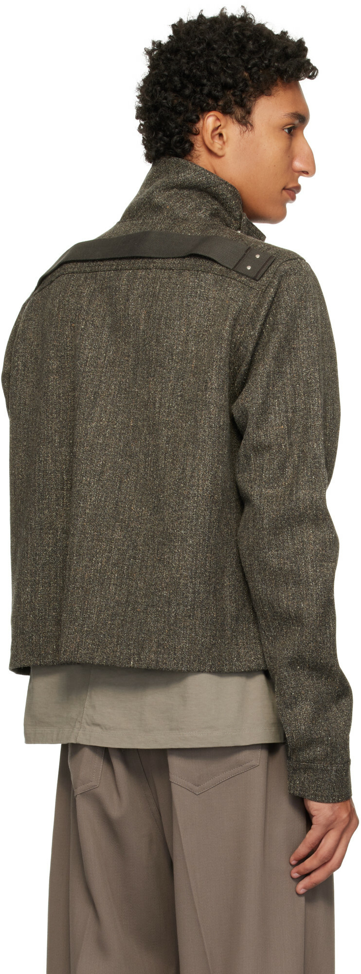 Rick Owens Gray Tower Alice Jacket