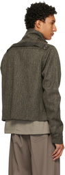 Rick Owens Gray Tower Alice Jacket