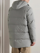 NN07 - Golf 8181 Quilted Shell Hooded Down Jacket - Gray
