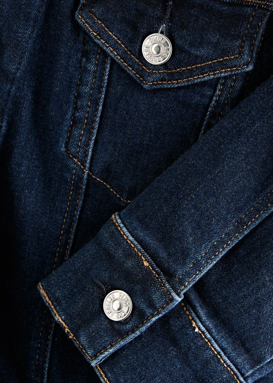 Paige Sasha Denim Jumpsuit Indigo
