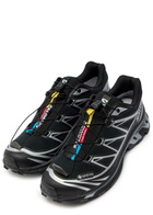 Salomon XT-6 Gtx Panelled Mesh Sneakers Black