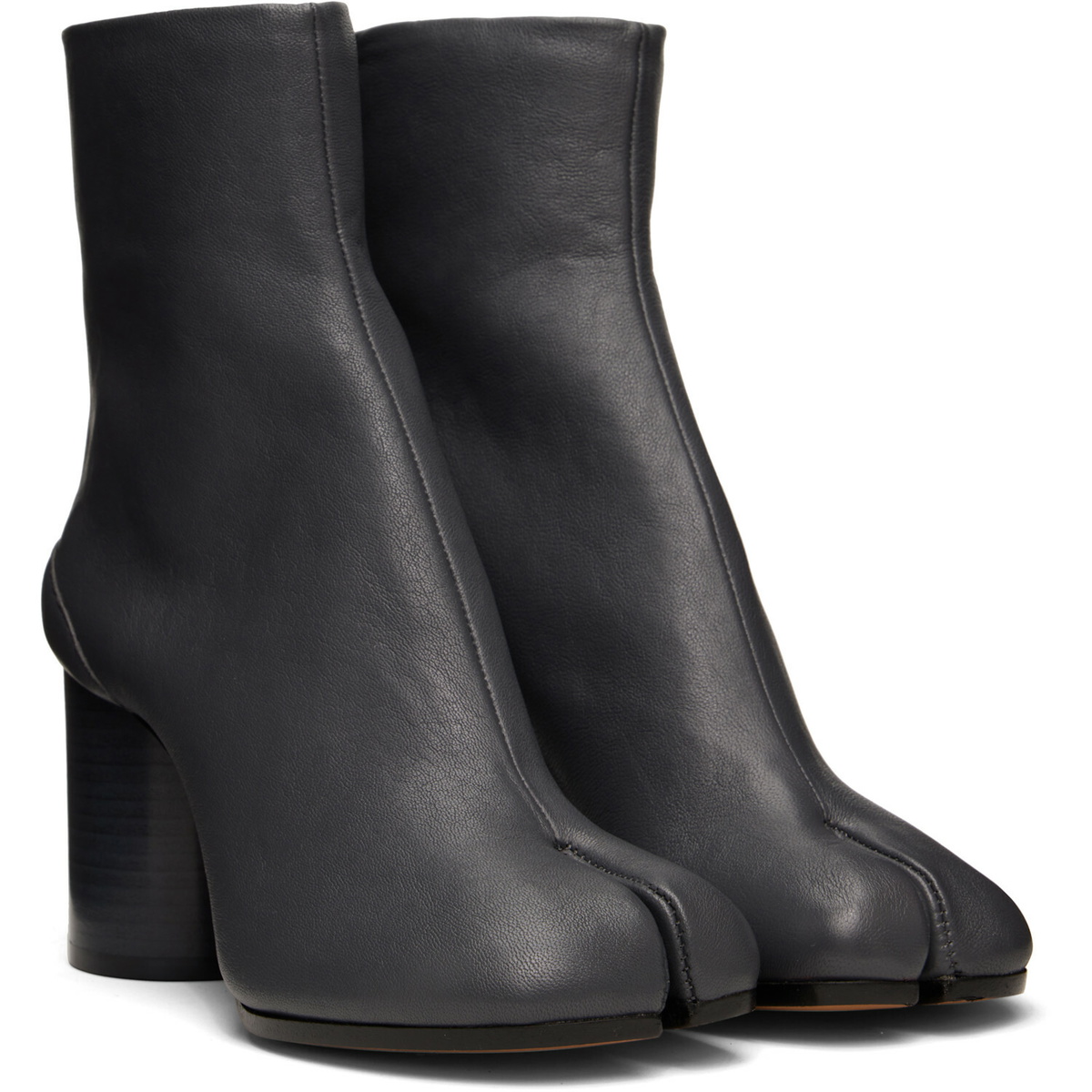 Maison Margiela Gray Tabi Ankle Boots