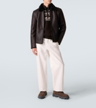Arch4 Mr Saint Gervais Fair Isle cashmere sweater
