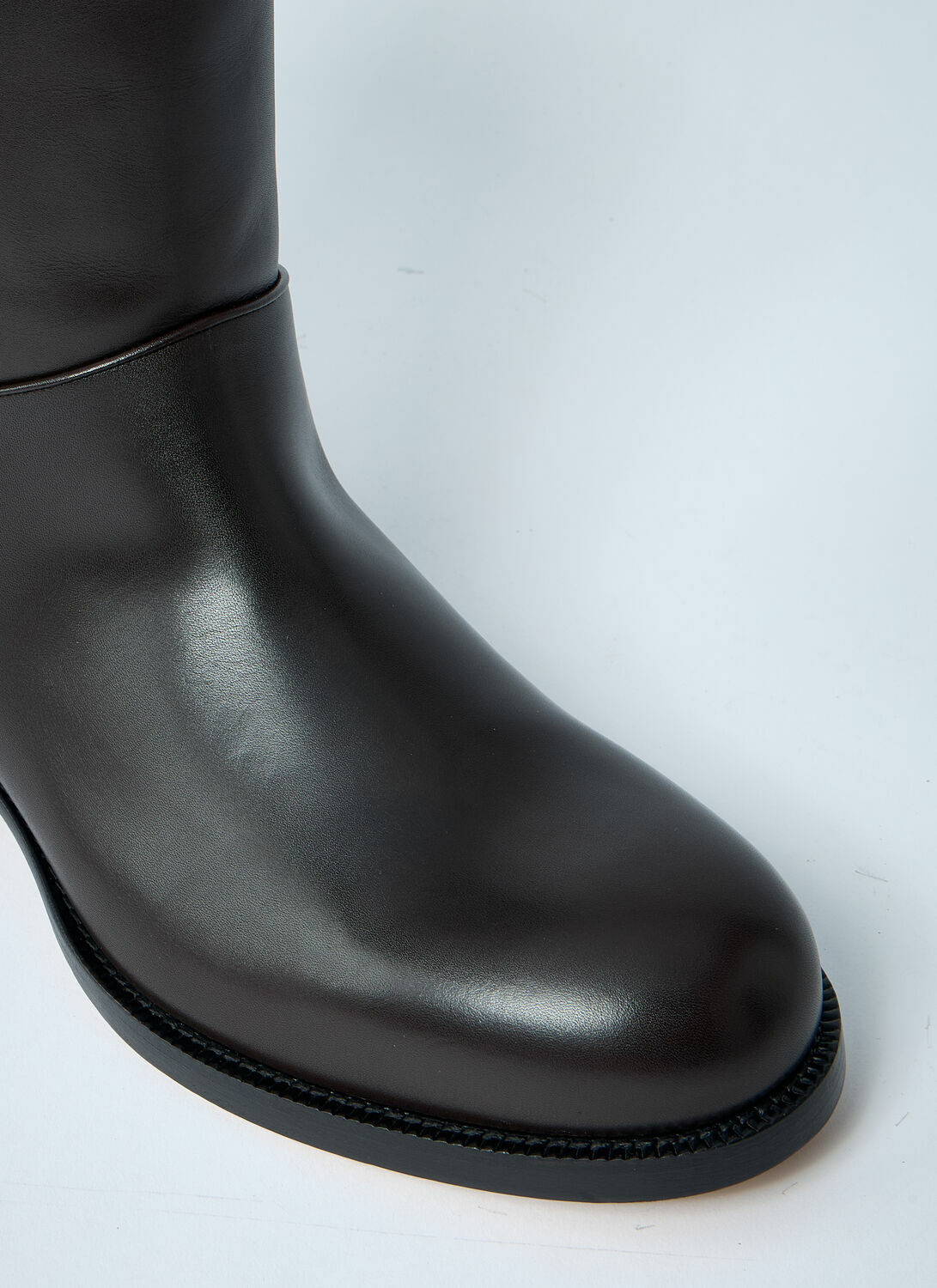 The Row Leather Nobilis Boots