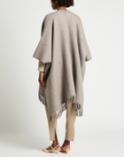 Brunello Cucinelli Womens Cape Taupe