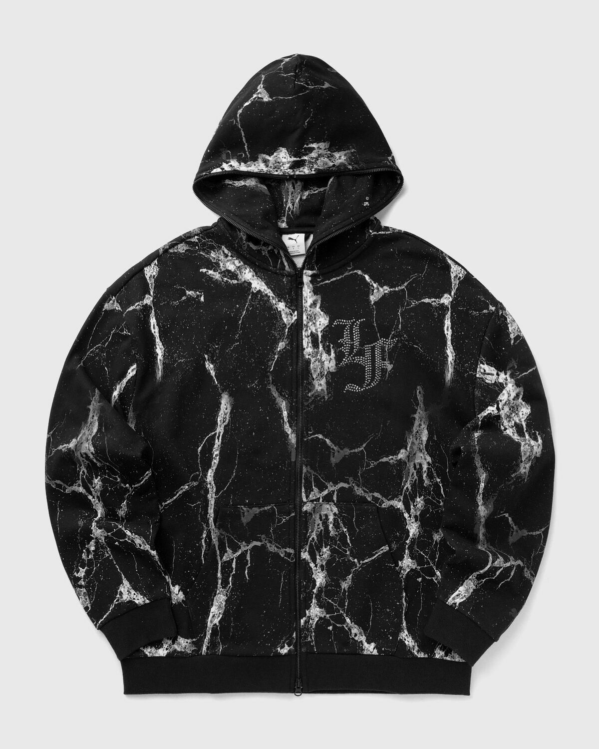 Puma X Lamelo Ball LaFrance Written in Chrome Hoodie Black Mens Hoody