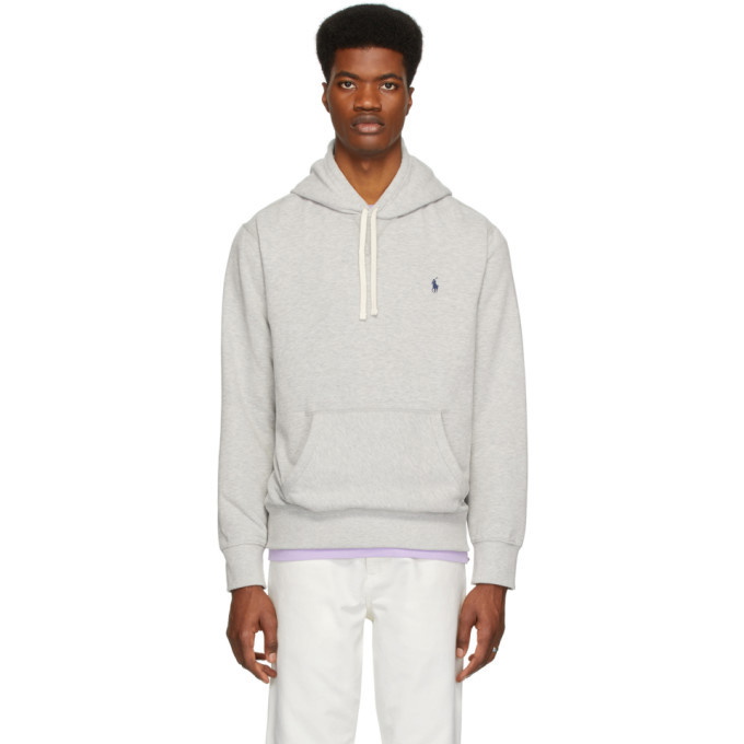 Photo: Polo Ralph Lauren Grey RL Fleece Hoodie