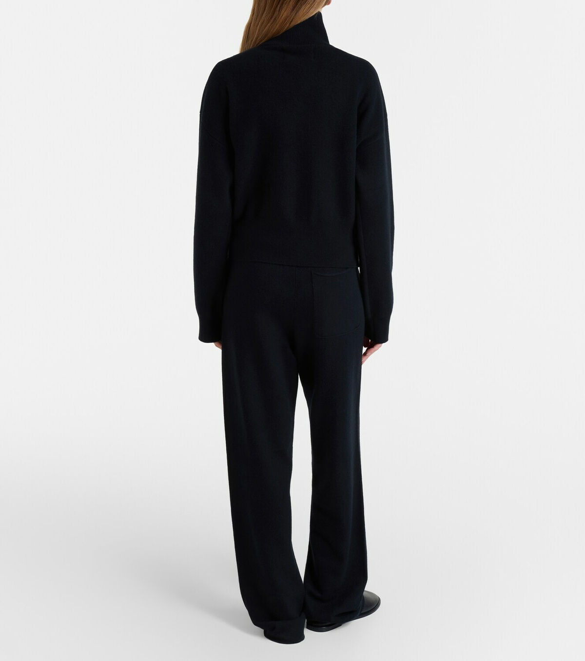 Extreme Cashmere N°320 Rush cashmere-blend wide-leg pants
