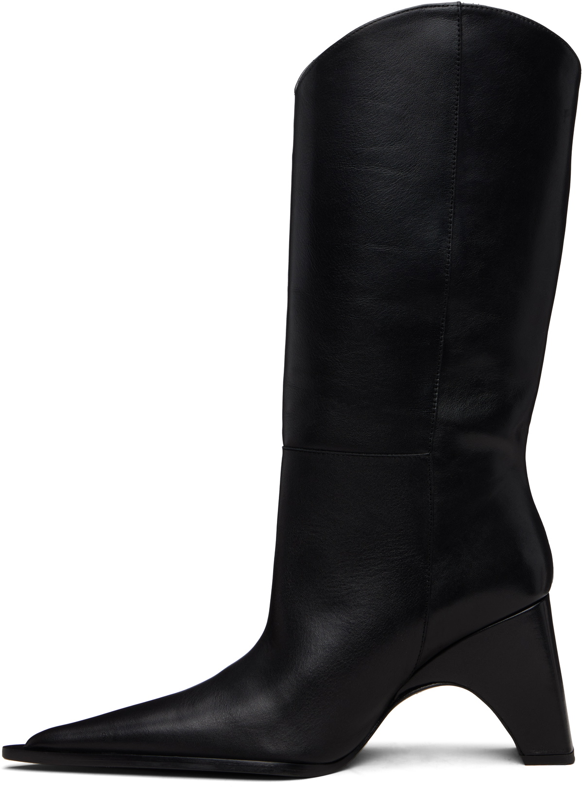 Coperni Black Cowboy Bridge Boots