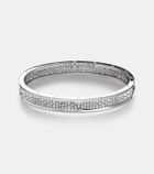 Bvlgari B.zero1 18kt white gold bracelet with diamonds