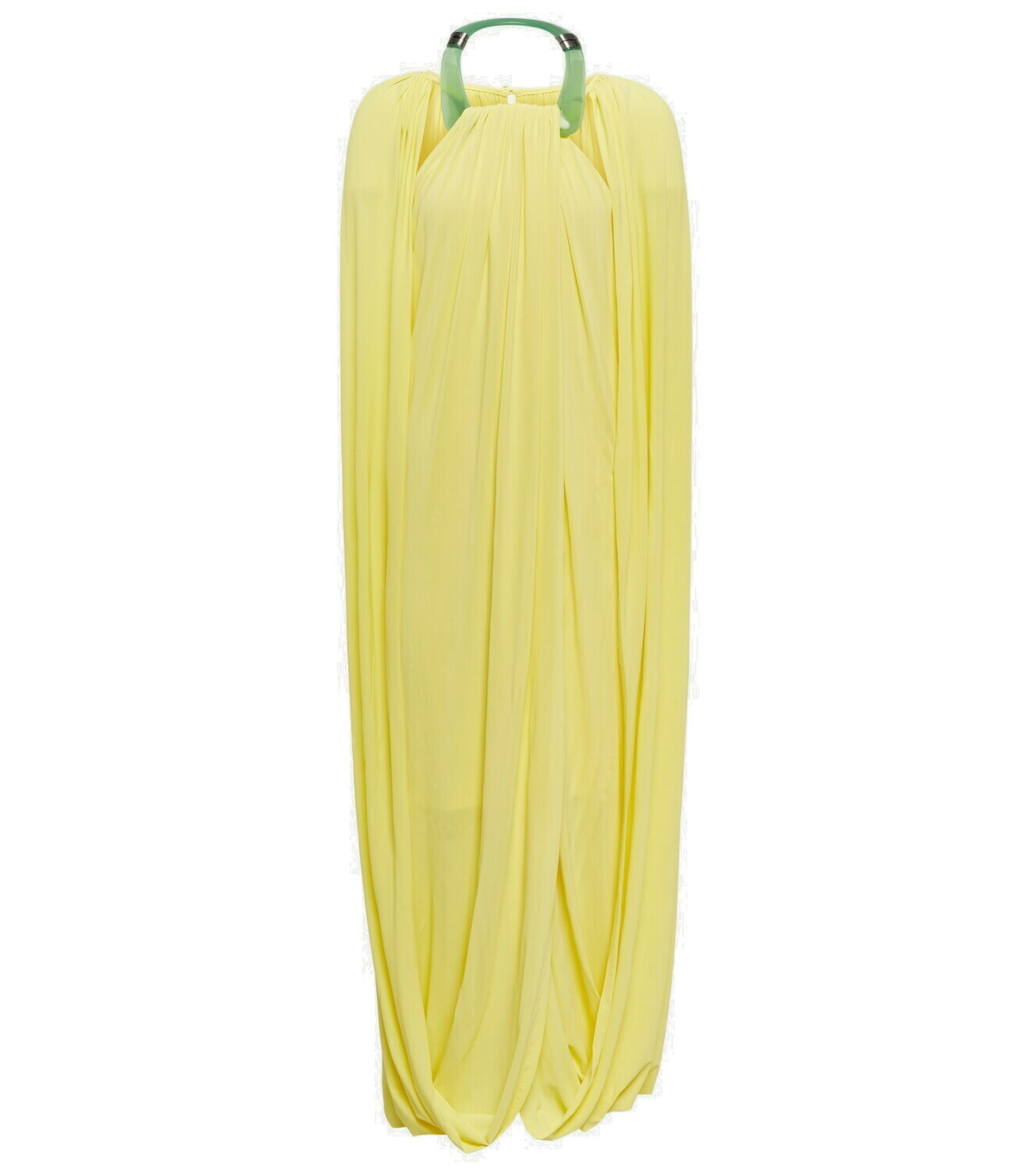 simkhai jacky draped halter maxi dress Simkhai
