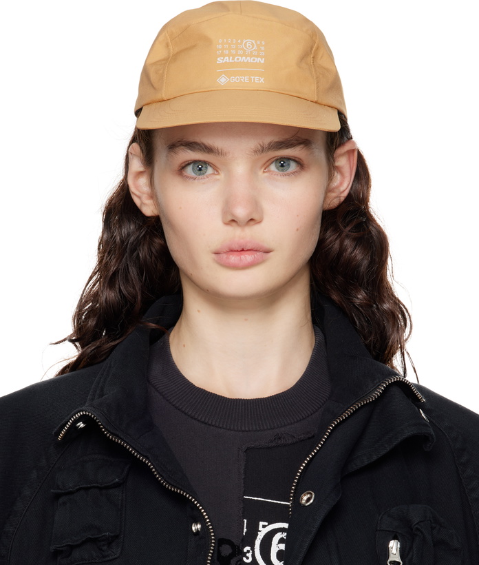 Photo: MM6 Maison Margiela Beige Salomon Edition GORE-TEX Cap