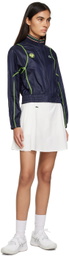 Lacoste Navy Stand Collar Jacket