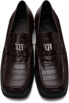 MISBHV Brown Croc 'The Brutalist' Loafers