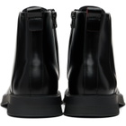 Hugo Black Leather Boots
