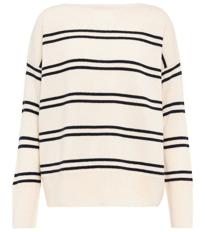 Photo: Vince - Striped wool and cashmere-blend sweater