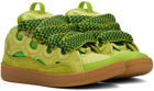 Lanvin Green Skate Sneakers