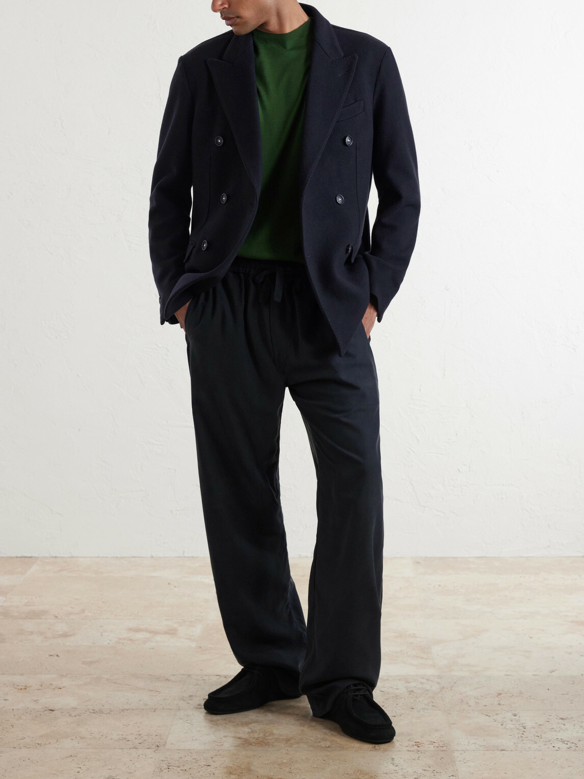 Massimo Alba - Brando Cashmere Coat - Blue