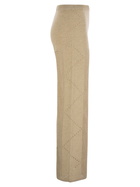 MC2 Saint Barth Alva - Crochet Flare Trousers