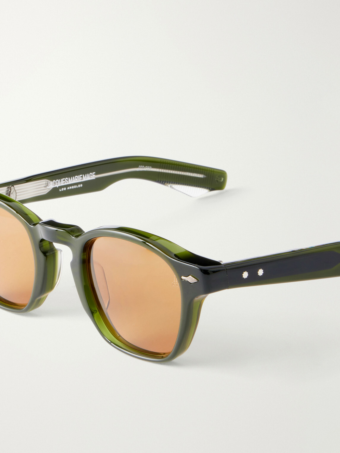 Jacques Marie Mage - Zephirin Round-Frame Acetate Sunglasses