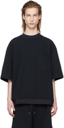 meanswhile Navy Water-Repellent T-Shirt