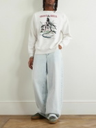 SAINT MXXXXXX - Ghost in the Shell Printed Cotton-Jersey Sweatshirt - White