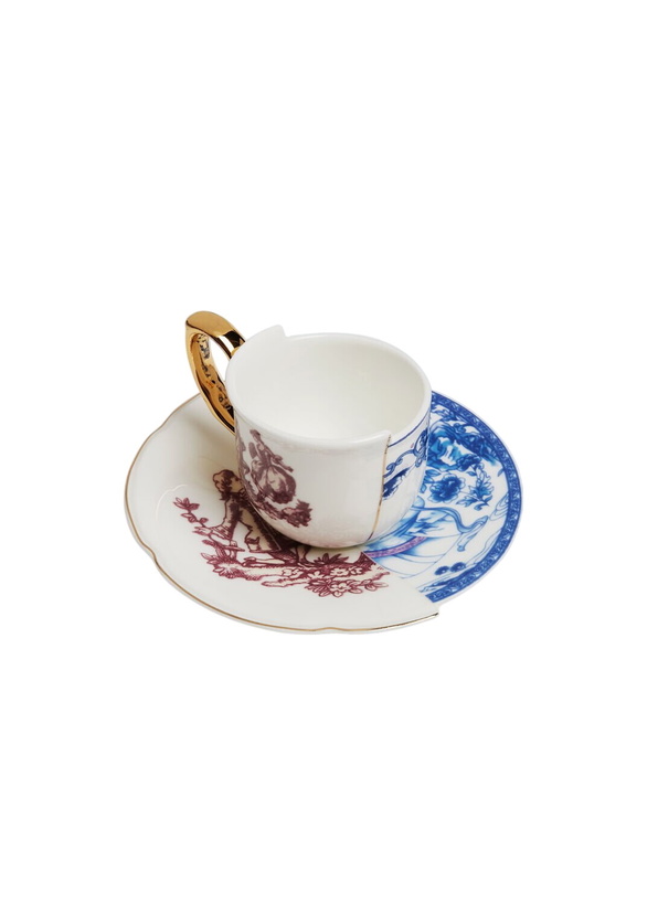 Photo: Seletti Hybrid Eufemia Coffee Cup With Saucer