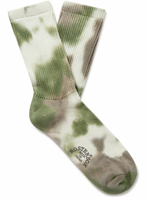Photo: Rostersox - Tie-Dyed Ribbed Cotton Socks
