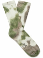 Rostersox - Tie-Dyed Ribbed Cotton Socks