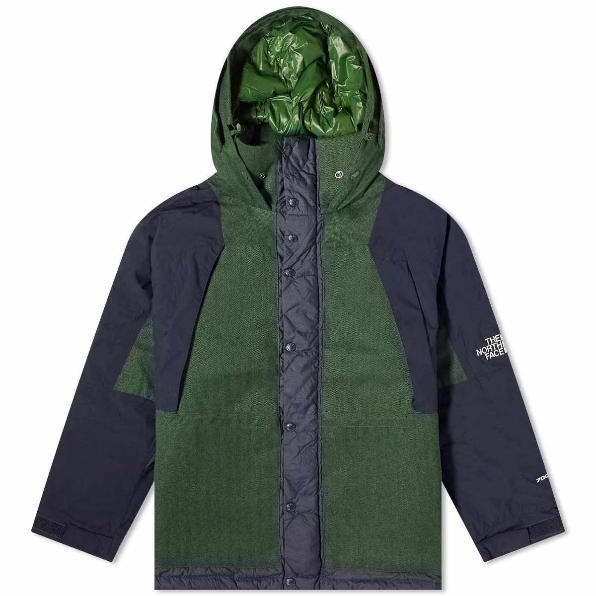 Photo: The North Face Men's Black Series Fabric Mix Down Jacket in Pine Needle