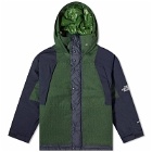 The North Face Men's Black Series Fabric Mix Down Jacket in Pine Needle
