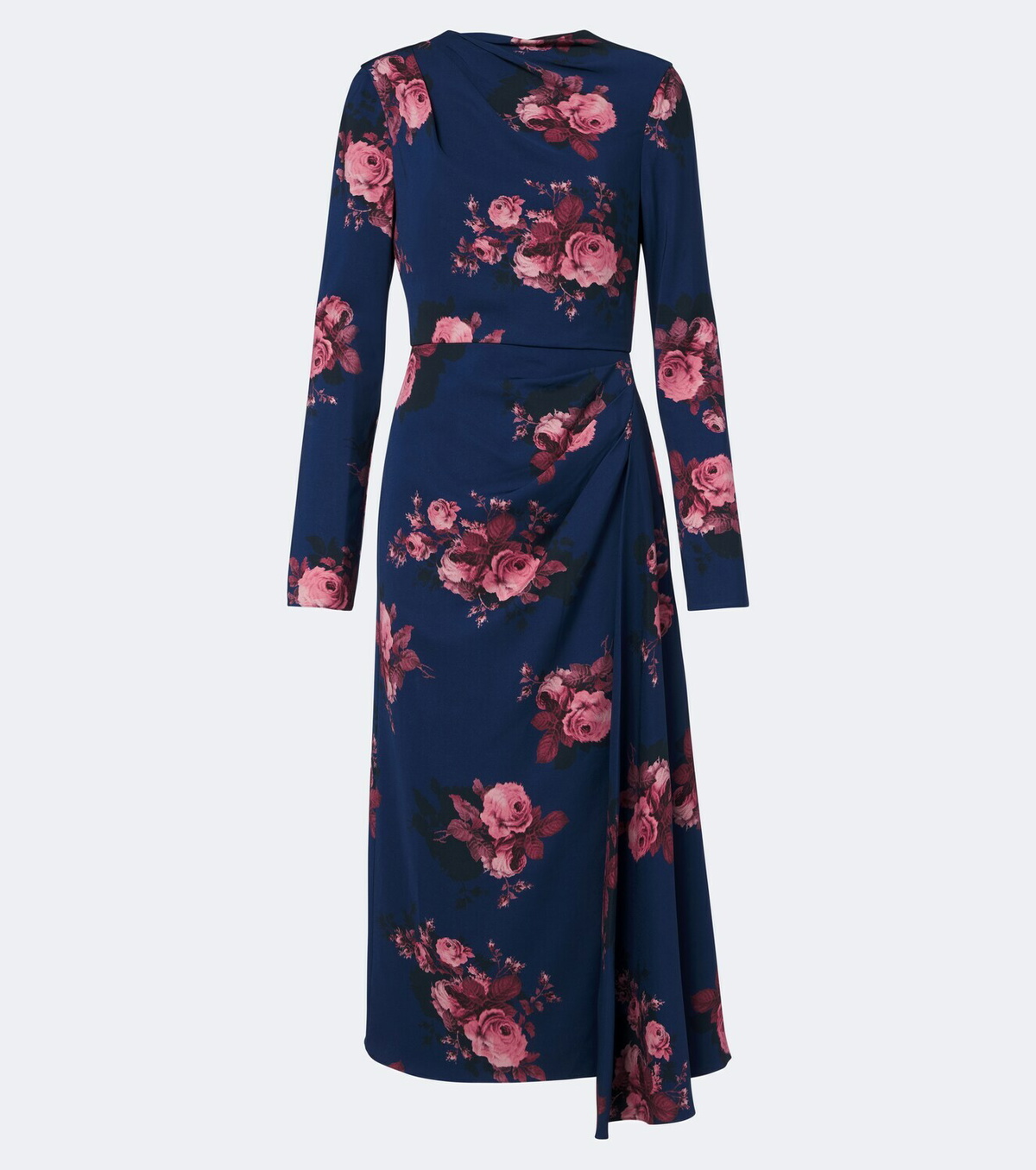 Erdem Floral jersey midi dress